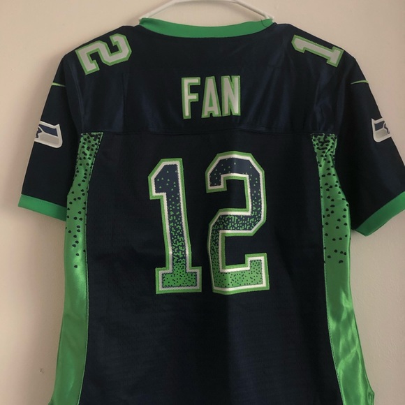 Youth Seahawks Football Jersey - Picture 2 of 3